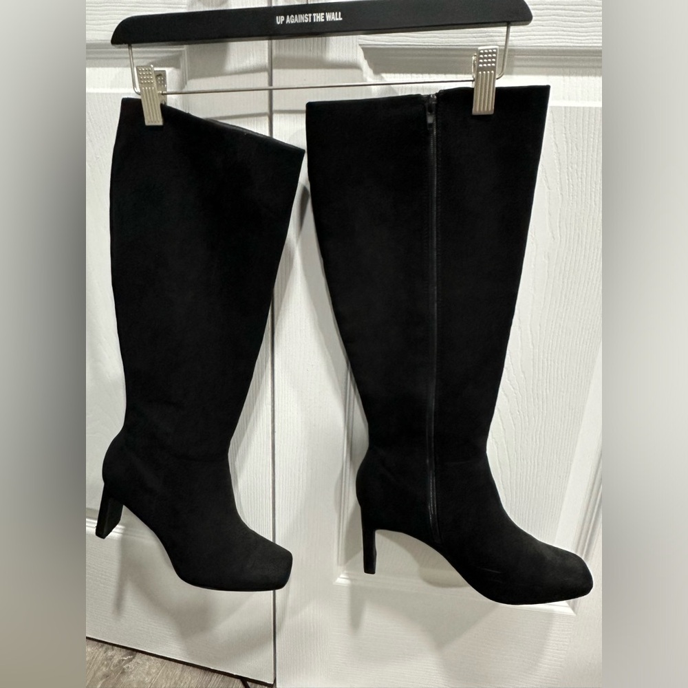 Justfab knew/calf high boots size 9 women’s